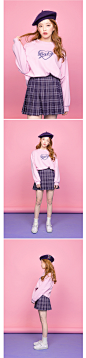 어느 체크가 제일 예뿌닙? skirt - 아이스크림12(icecream12) : ★그레이,핑크,네이비★ 쫀쫀하게 잡아주는 예쁜 스커트에요컬러감까지 매력뿅♡