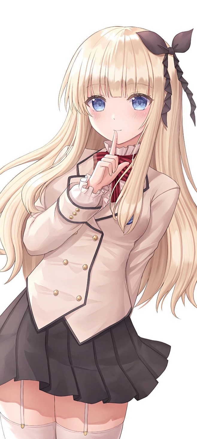 二次元 制服少女 二次元少女动漫壁纸制服
