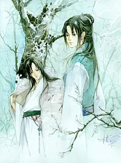 唯美古风人物插画分享 五期 - 插画图片_插画师_插画壁纸_场景插画_yidodo.net - 意兜兜