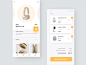 UI Kit_E-commerce App cart commodity shopping e-commerce app shop ui