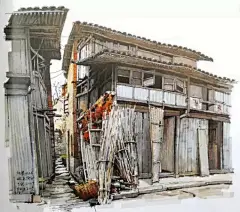 【夏克梁：用马克笔留住民居记忆】
夏克梁，工艺美术师。现为中国美术学院艺术设计职业技术学院副院长、副教授；中国建筑师学会室内设计师分会理事；夏克梁艺术工作室主持人；中国美术家协会会员。主持编写过《中国手绘》一书。