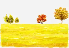 秋天景色 免费下载 页面网页 平面电商 创意素材 png素材