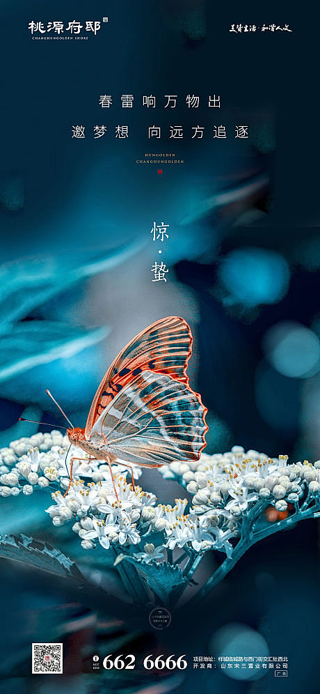 【源文件下载】 海报 房地产 惊蛰 二十...