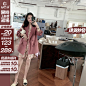 大喜自制2020秋季新款小西装chic小众设计感外套女【王zhe西装】-淘宝网