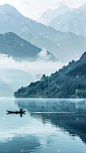 中国风通用实景山水背景场景图片素材