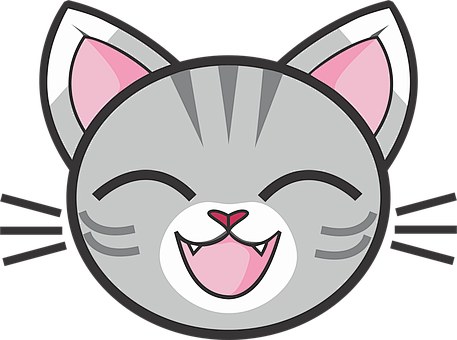 Gray Tabby Cat, Grey...