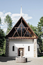 林中的圣约瑟夫教堂，意大利雷农 / Messner Architects : 神圣与俗世、视觉与心性的连接