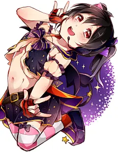 headphones kuromiwa-38 love_live! stockings thighhighs yazawa_nico