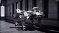 HMT - Various quadruped concepts, Vitaly Bulgarov : Here are some of the unused/early explorations and rough concepts for the 4-legged robot concepts I did for Hankook Mirae Technology while working for them as a Principal Designer