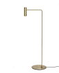 Floor Lamp 07890 with satin brass structure and moveable head