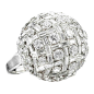 HARRY WINSTON  Diamond Platinum 'Dome' Ring