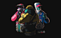 KRK85 // Character Design : Character concept design for personal project.