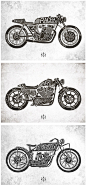 (9) CAFE RACER MOTORCYCLES - CFRC