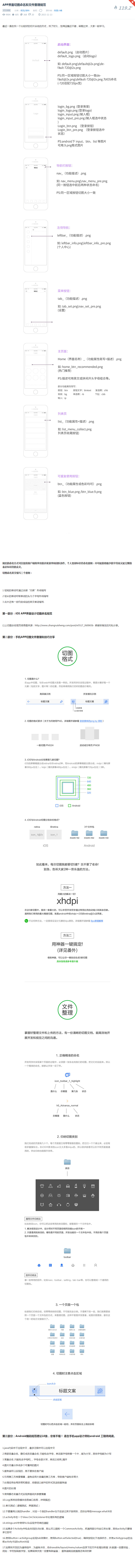 APP界面切图命名和文件整理规范-UI中...