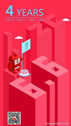 【2017.06.06魔鬼猫海报】#IP 动漫 魔性 斗图 zombiescat