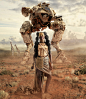 African Futurism Star Wars Inspired Concept Art Photography Photo Manipulation