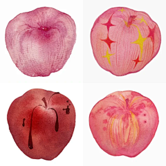 方三柯采集到插画-意识流