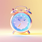 meirenshiyong_a_clock_cute_game_icon_3D_render_solid_color_back_21f75a3a-1dc8-4901-8c8f-6f818cef6790