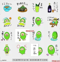line贴图表情包Noni Sticker 诺丽是来自南太平洋岛屿的奇迹水果，开朗的诺丽角色让你开心|Noni is a miracle fruit from South Pacific islands. Cheerful Noni characters make you happy@飞天胖虎