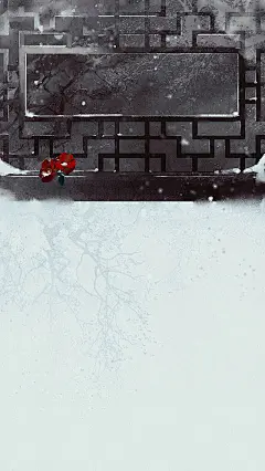 【壁纸】九幅画，九首无字的诗。图 | @眠狼 ​​​​