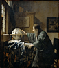 The Astronomer. Johannes Vermeer