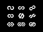 8GHT Logo Concepts brand branding connection crypto cryptocurrency education financial fintech flow identity infinite infinity logo logodesign payment platform symbol system tech waves