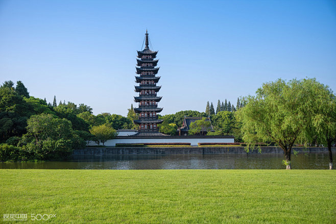兴圣教寺塔 方塔园 上海松江