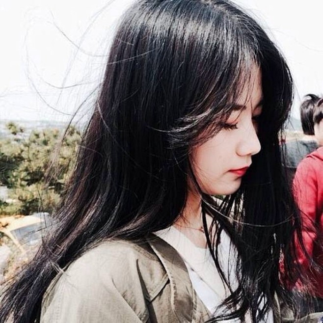 女生头像小清新侧颜