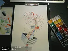 yangxinyi  的插画 纸船