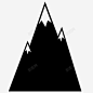山雪山自然图标 标志 UI图标 设计图片 免费下载 页面网页 平面电商 创意素材