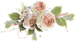 欧式复古古典唯美花卉纹理蕾丝免抠PNG图案 手账设计PS素材 (42)