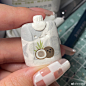 #石塑粘土[超话]# #石塑粘土# ｜椰乳出迷你装啦？！  感谢博主的投稿，真的太可爱了八 大家喜欢迷你装_008ep3cdly1gu3ajxw7u4j62c02c0npd02