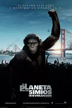 猩球崛起 Rise of the Planet of the Apes 海报