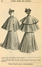 19世纪90年代FallWinter时装 第三部分
19世纪末/1890S/女装/服饰/裙子/插画 ​​​​