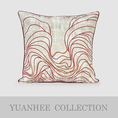 元熙壹品 现代/新中式样板房/米灰肌理红...