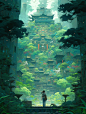 AI绘画｜秘境