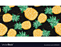 Abstract floral hand drawn seamless pattern