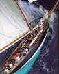 yachtmasters:

Salt Water ? 
PEN DUICK, 1898 ? Gilles Martin-Raget by straorza

