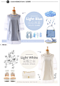 【聚】tune tune女装2014夏装宽松欧根纱七分袖A字连衣裙夏新款-tmall.com天猫