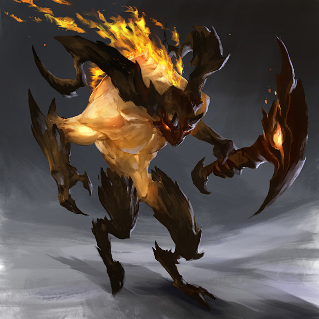 Fire elementals : pe...