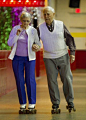 Joyce, 89, and Arthur George, 90, still enjoy their life-long passion of roller skating. The couple teach rollerskating at Scooters in Mississauga.: 