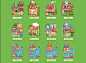 其中包括图片：Farming-Game-2D-art