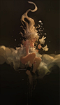 包含一切。黑色插画特辑【色彩系列】 : 大家对黑色有什么印象呢？ 对于黑色，大多数人都容易产生阴沉、忧郁等阴暗的印象吧。但是，黑色也是最能令人冷静下来的颜色。无论什么颜色都会在黑色的衬托下显得更加美丽，也正因为有各种各样的颜色，人们才会觉得黑色很美。在漆黑的夜晚中闪耀的繁星和路上的灯光……。黑色真是一种同时具有吞噬一切的强大和包容一切的温柔的神秘颜色呢。今天，就为大家送上描绘了让一切显得愈发美丽的“黑色”世界的插画作品特辑。快来看看吧。
