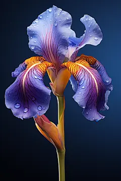 鸢尾草花朵鸢尾花图片摄影图