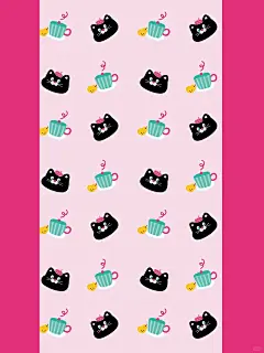 小黑猫原创手机壁纸合集 - 小红书