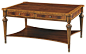 Hickory White Rectangular Cocktail Table 893-11 transitional-coffee-tables