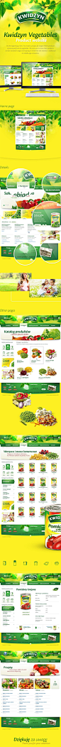 Kwidzyn Vegetables by Bartosz Perończyk, via Behance #色彩# #素材# #Web# #活动页面#