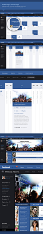 Facebook - New Look & Concept on Behance