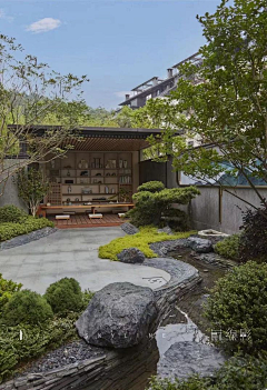 识风采集到庭院景观Yard garden design