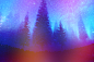 General 2048x1365 pine trees forest night colorful constellations mist stars nature retouching